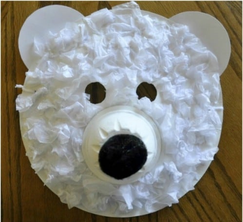 Χειμωνιάτικες κατασκευές: πολική αρκούδα !